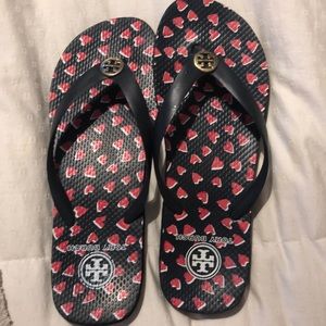 Tory Burch rubber flip flops